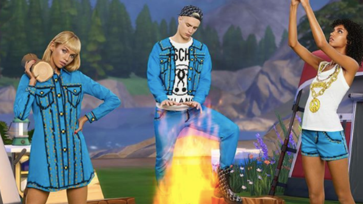 We're Totally Game For Moschino's New 'The Sims' Fashion Line