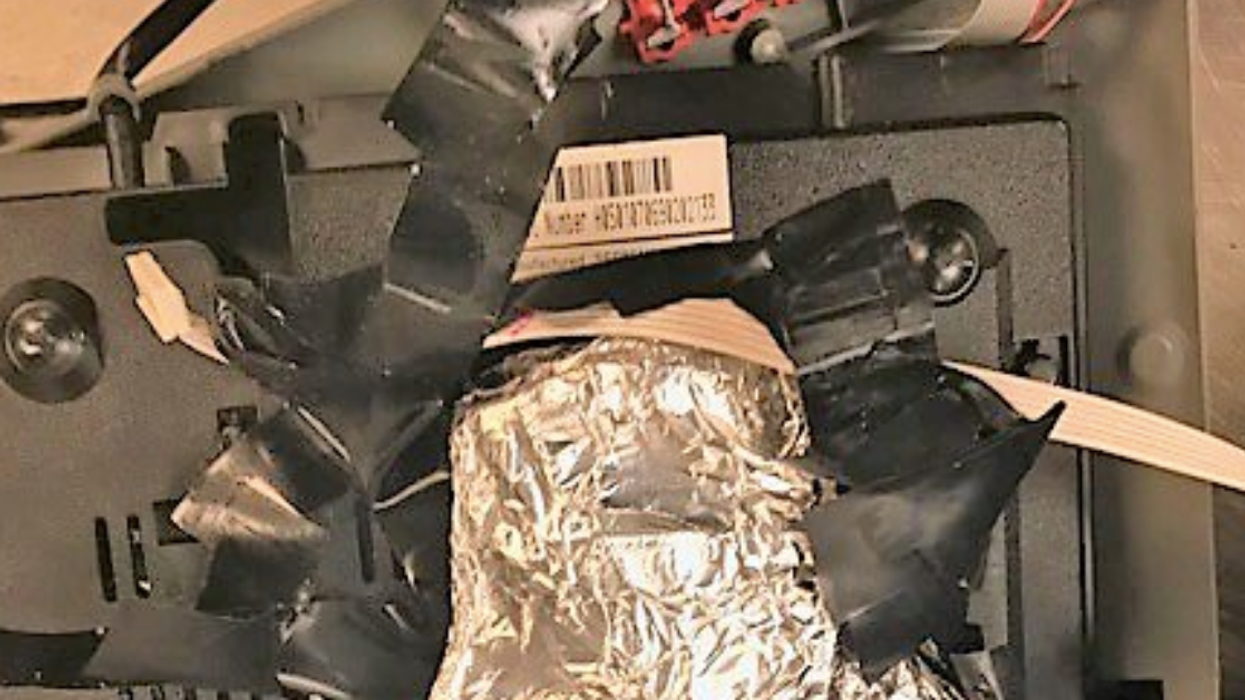 Man's Attempt To Smuggle A Tinfoil Wrapped Gun In A Hollowed Out DVD Player Onto A Plane Is Thwarted By The Good Folks At TSA