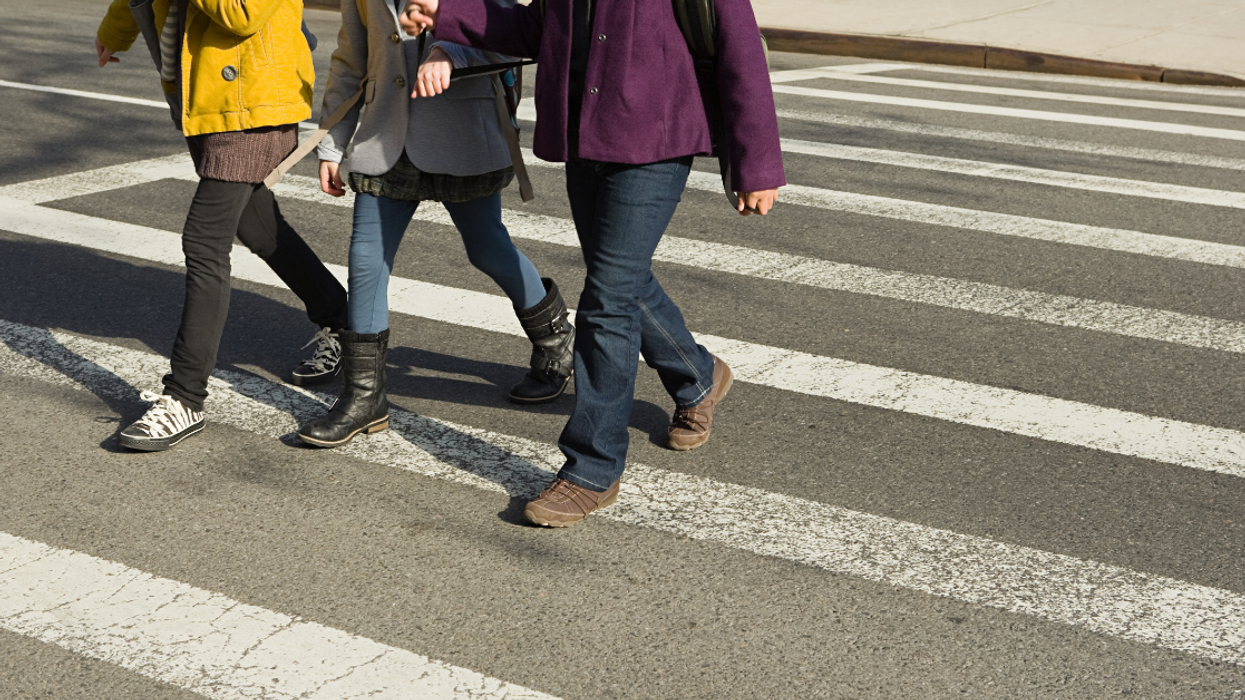 Embarrassing Misspelling Of 'School' Crosswalk Has Officials Scrambling
