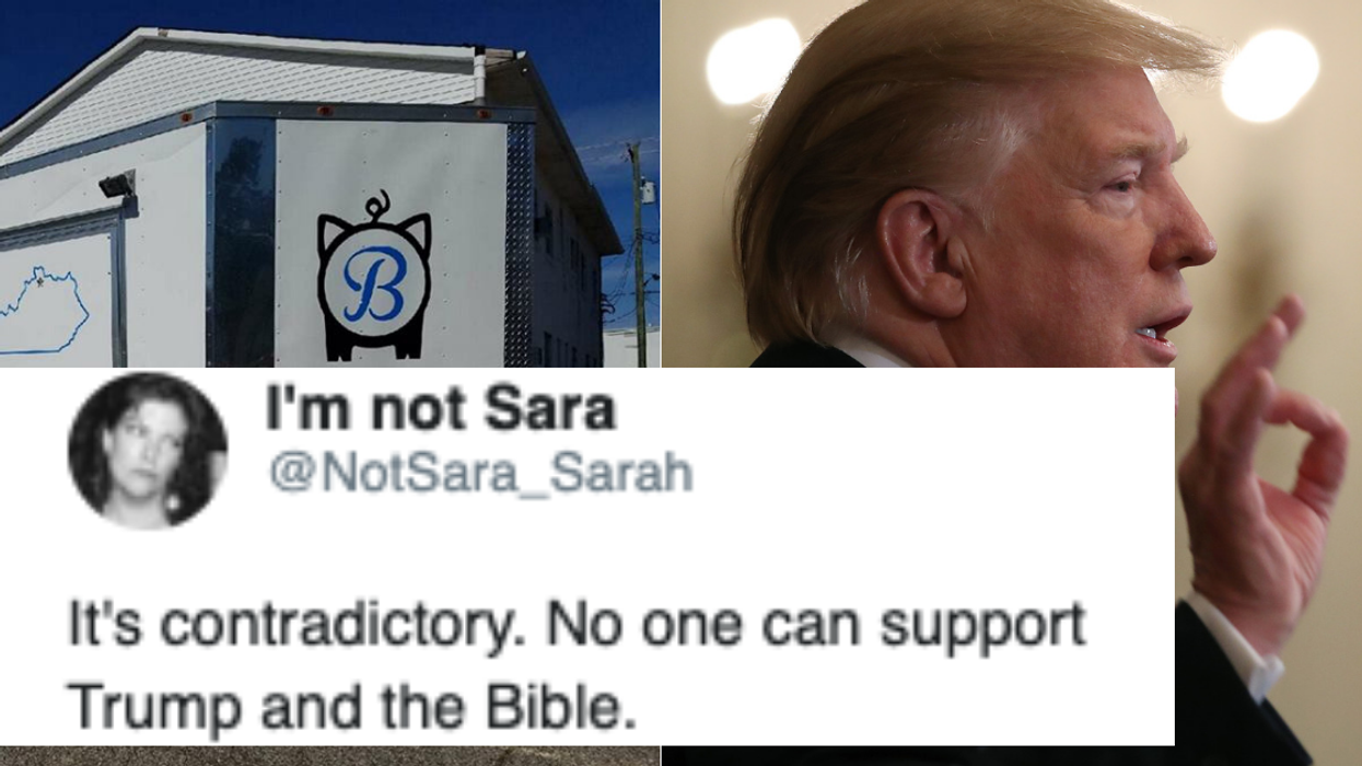 Kentucky BBQ Food Truck Sparks Backlash With Their Trump-Loving 'LGBTQ' T-Shirt