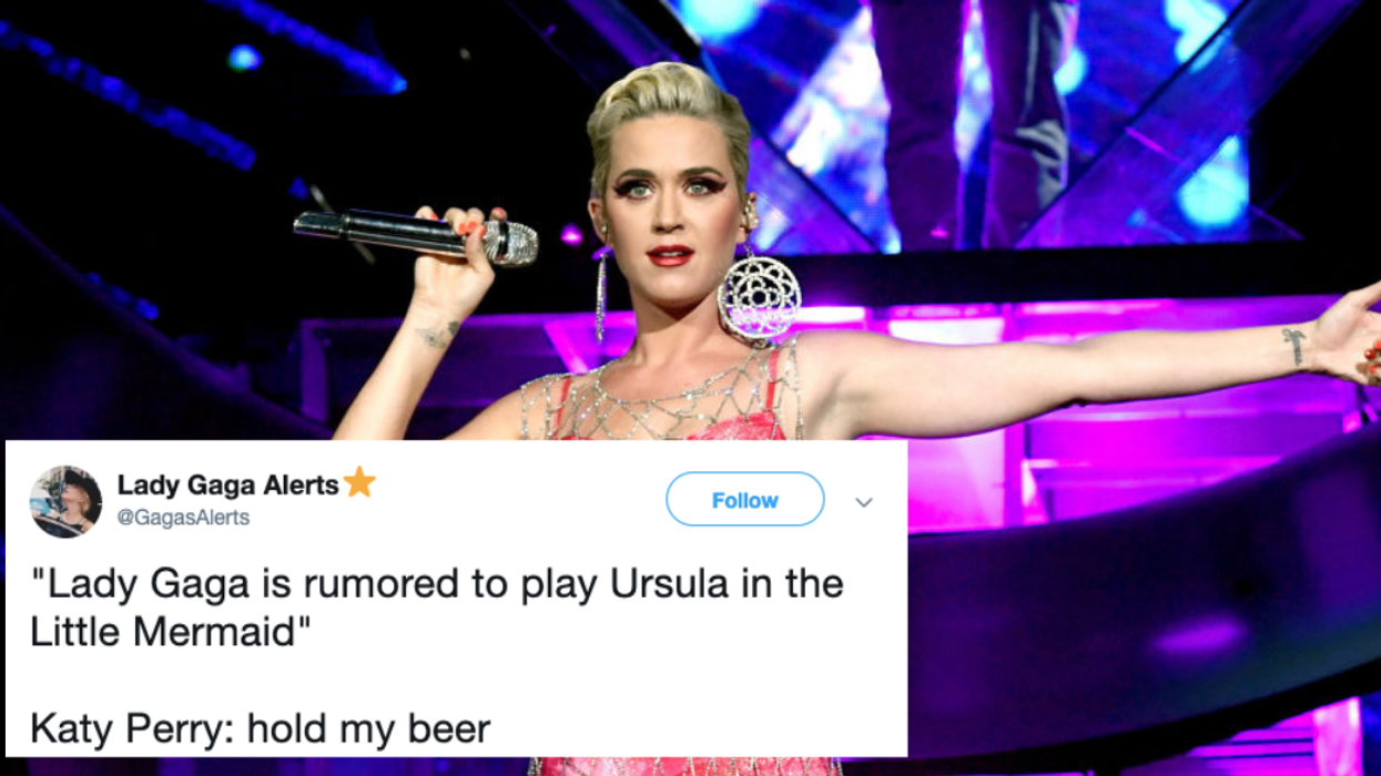 Katy Perry Totally Stole Our Voices With Her Pitch-Perfect Ursula Costume For A Disney-Themed 'American Idol' Episode