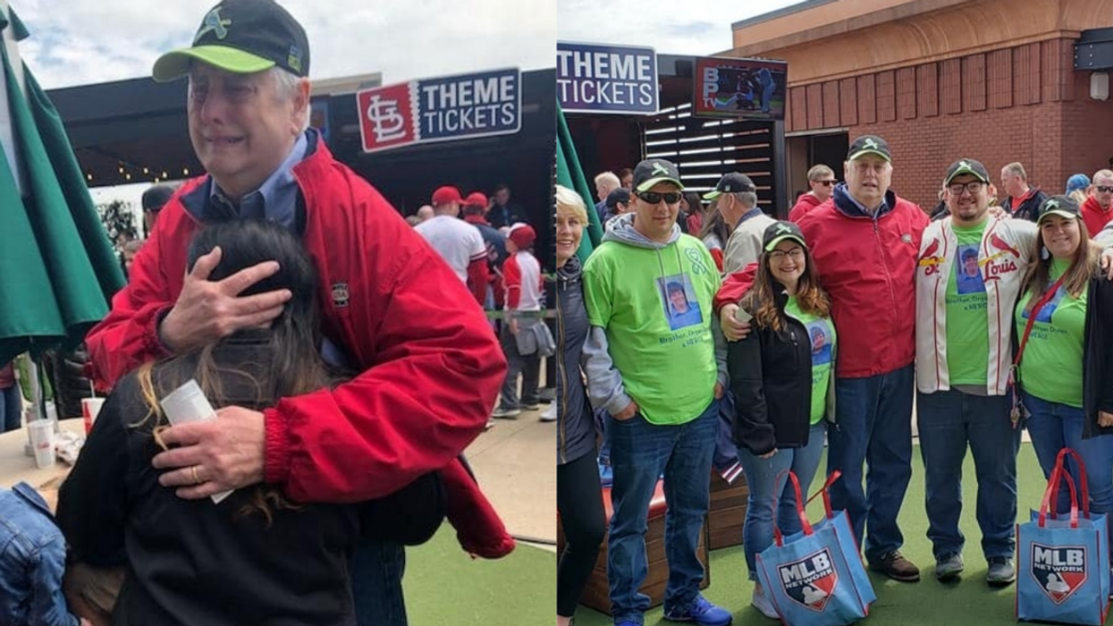 Heart Transplant Recipient Has Emotional Chance Meeting At Baseball Game With Donor's Family