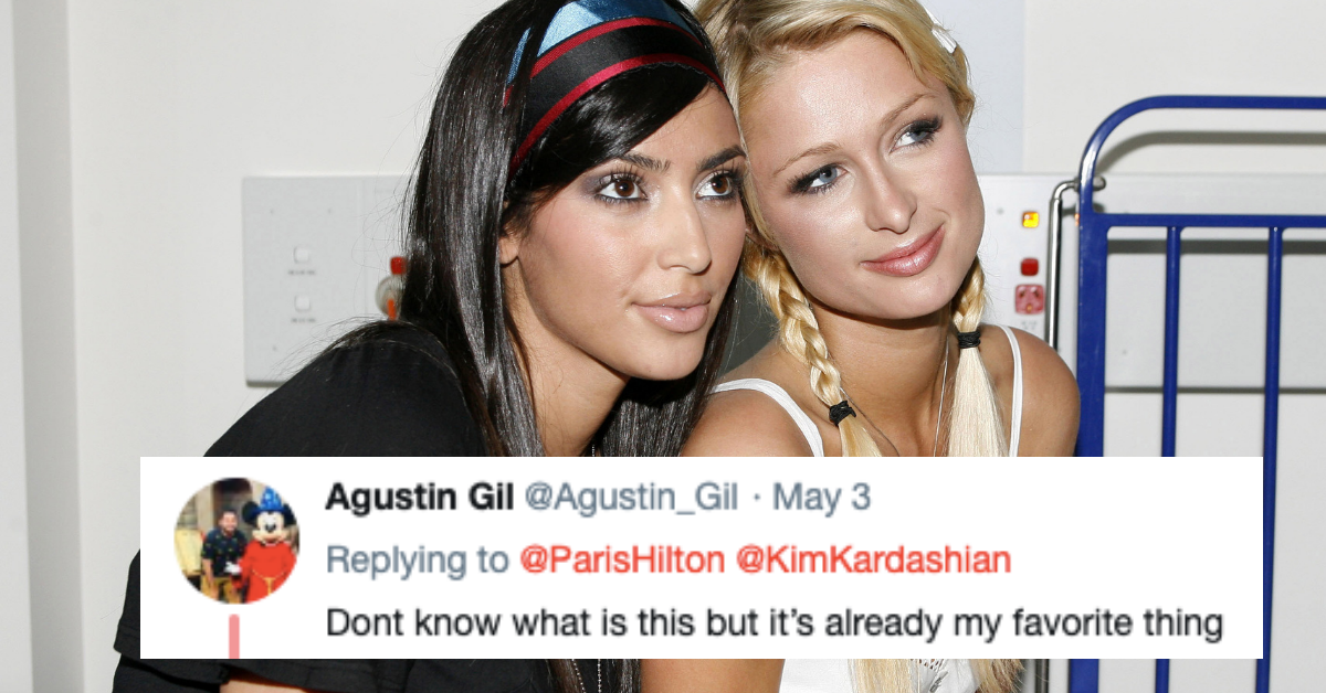 BFFs Paris Hilton And Kim Kardashian West Just Reunited To Tease Us With A 'Surprise'—And Fans Are Pumped