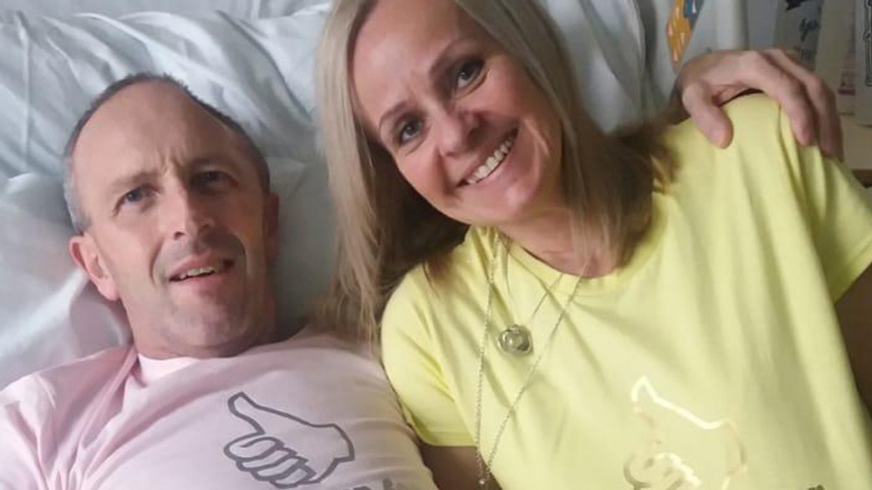 Woman Shares Her Horror After Husband Was Left With Half A Skull After A Stroke