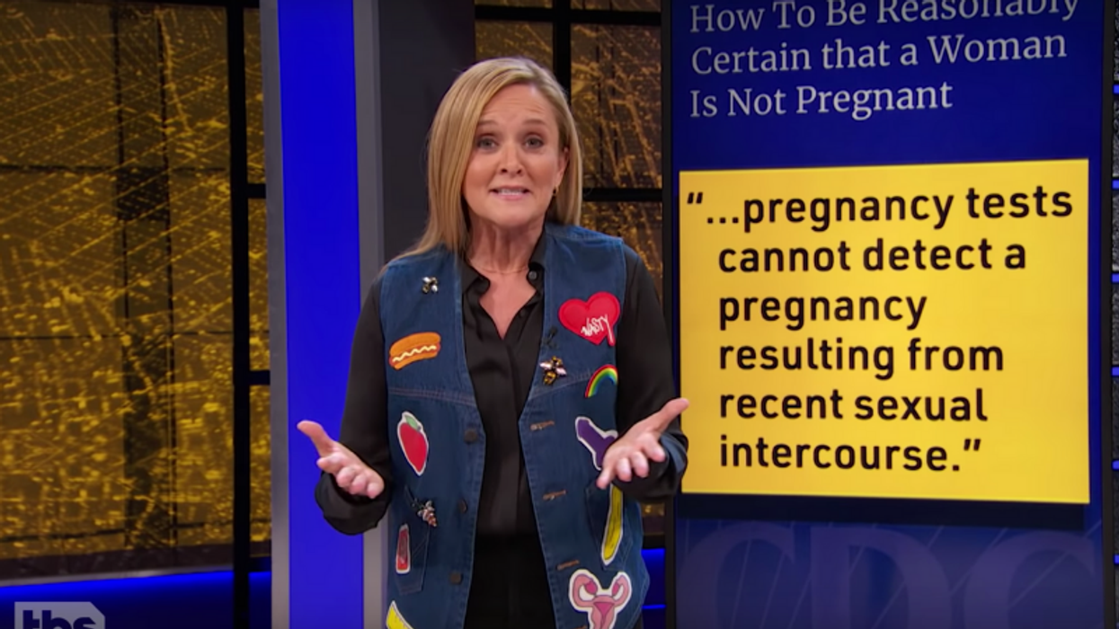 Samantha Bee Just Offered Up A Brutal Sex Ed Lesson To All The Male Politicians Who Voted For The Abortion Ban