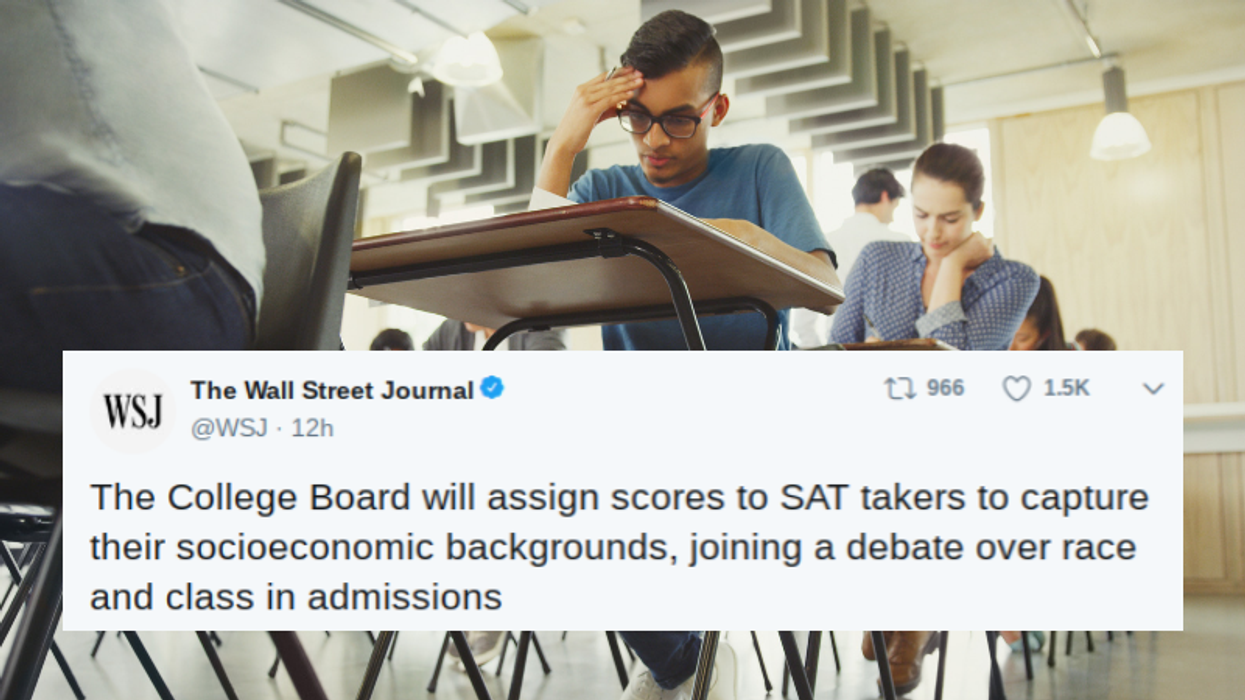 The Addition Of A Secret 'Adversity Score' To The SATs Has Ignited A Debate About Race And Class In College Admissions