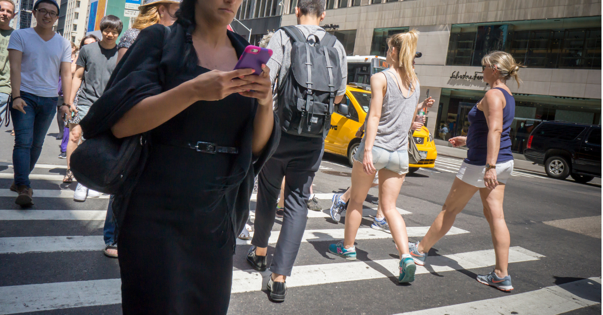 New York Just Introduced A New Bill To Make Texting While Walking Illegal
