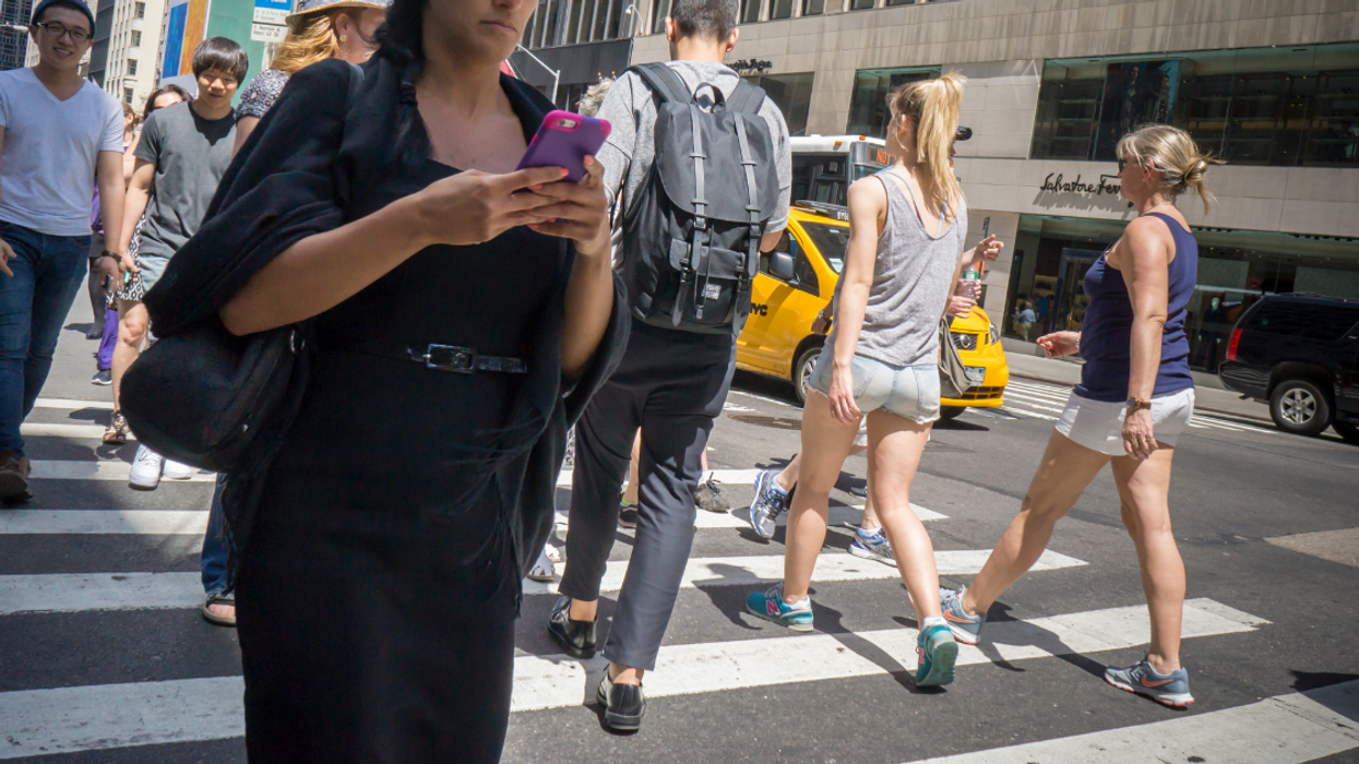 New York Just Introduced A New Bill To Make Texting While Walking Illegal