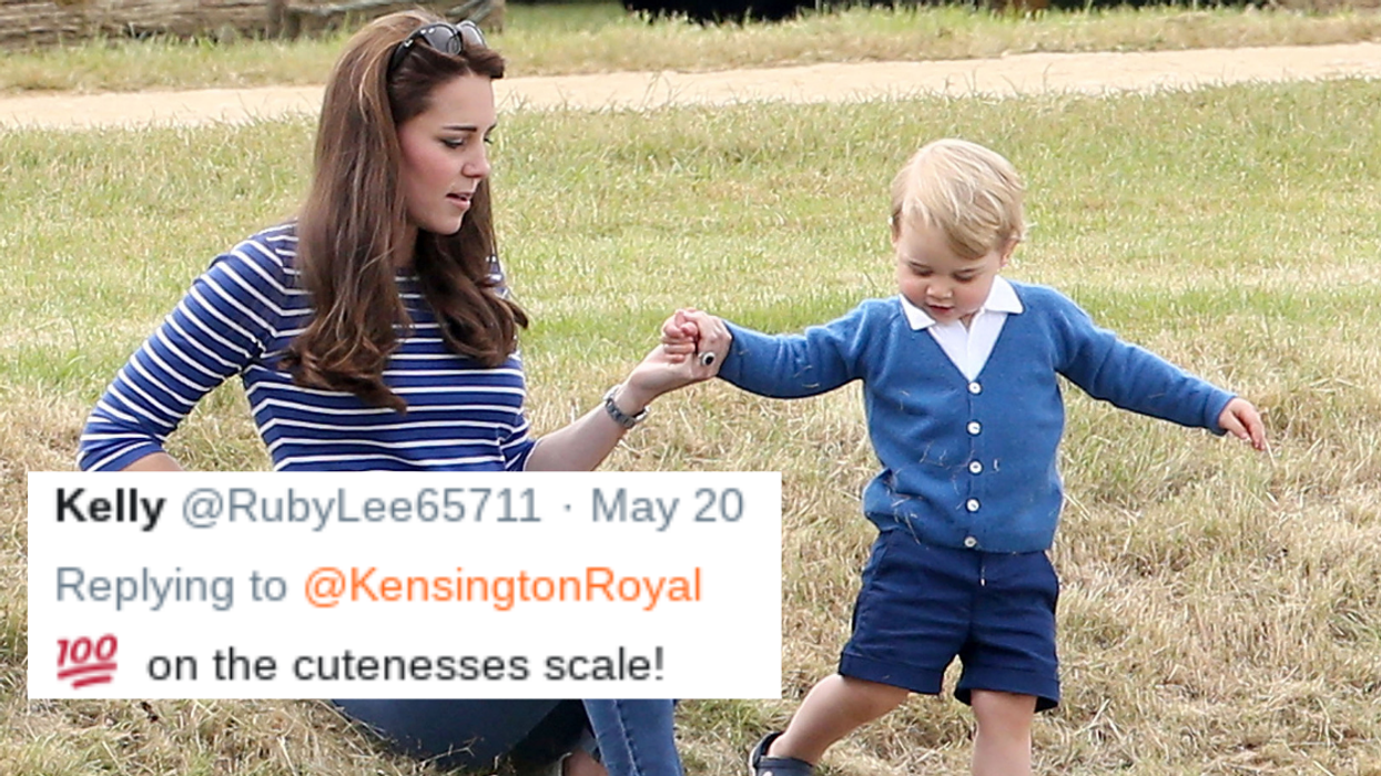 Prince George Was Asked To Rate His Mom's New Garden—And His Response Is So Pure