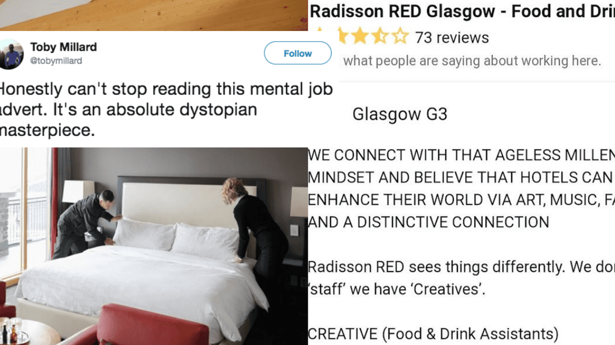This Hotel's Job Posting Is Being Dragged For Just How Insane It Truly Sounds