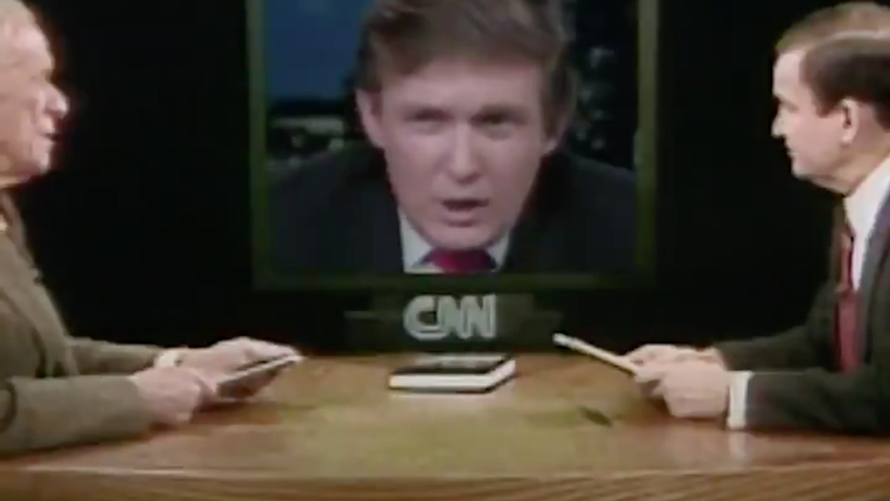 Bizarre Trump Interview From 1987 Shows Just How Brazen He's Always Been When Caught In An Obvious Lie