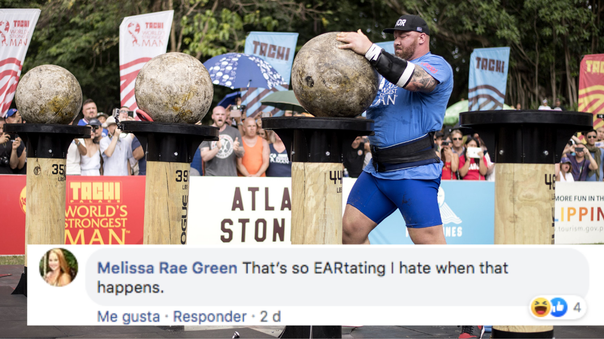 Someone Found A Prosthetic Ear On The Beach After The World's Strongest Man Competition, And It Was Just Reunited With Its Owner