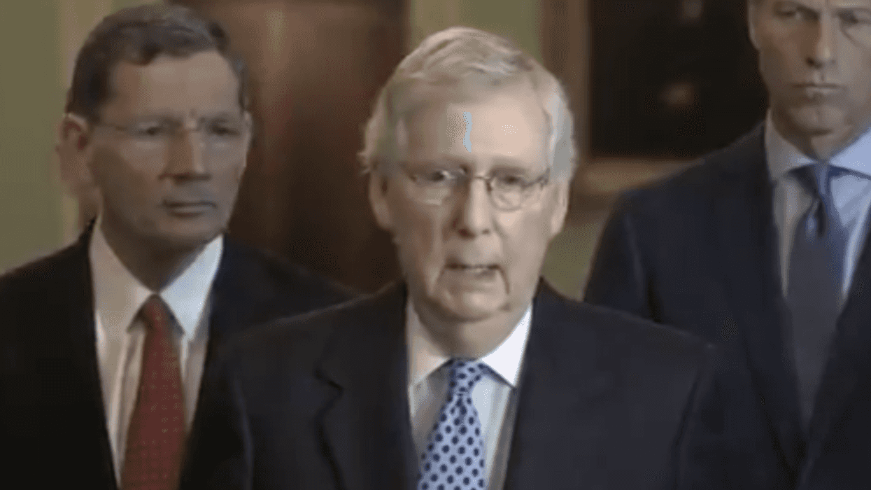 Mitch McConnell Just Claimed That Electing Barack Obama Was a Form of Reparations for Slavery, and People Are Not OK