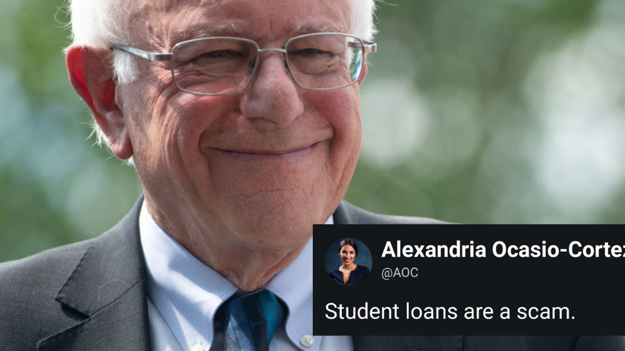 Bernie Sanders Just Unveiled His Plan to Cancel All U.S. Student Debt, and People Are Torn