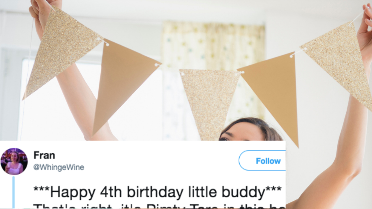 Mom Drags Store On Facebook After Their Birthday Banner Spells 'Pimty Tare' Instead Of 'Party Time'