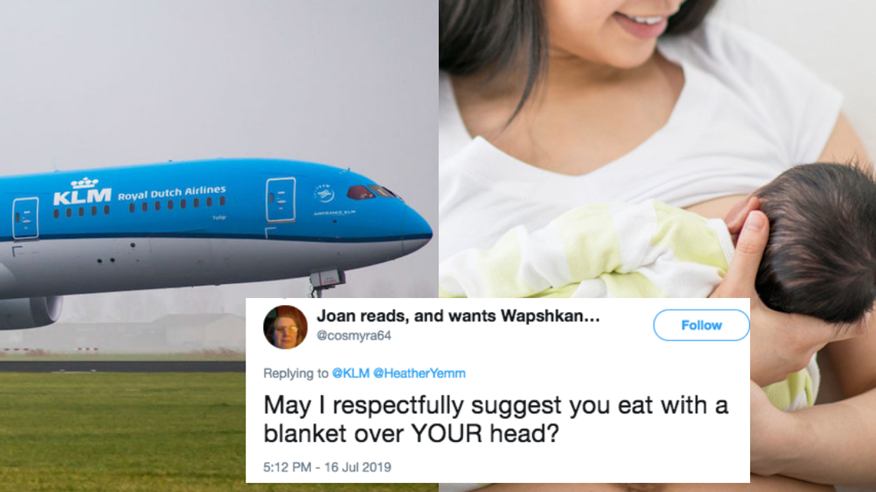 Airline KLM Faces Backlash After Telling Breastfeeding Mothers To Cover Up