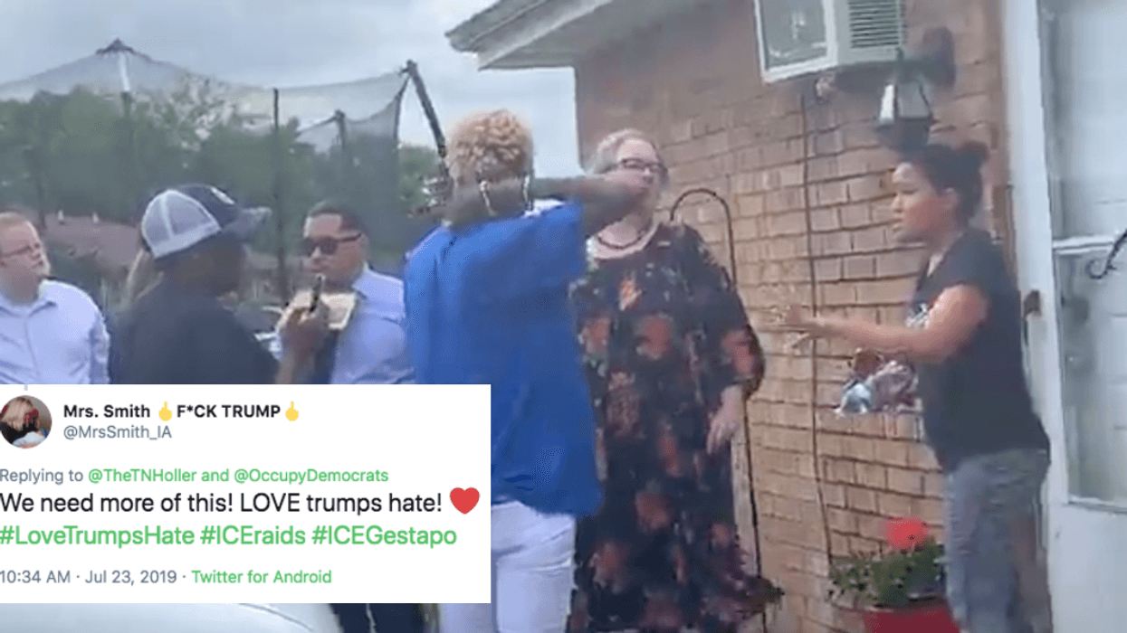 Nashville Neighborhood Forms Human Chain To Protect A Man And His Child From ICE