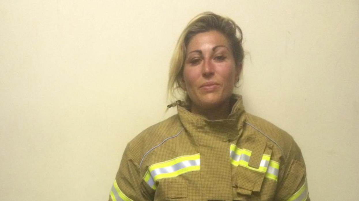Woman Mortified By A Vacation Picture Becomes Firefighter After Losing Nearly 170 Pounds