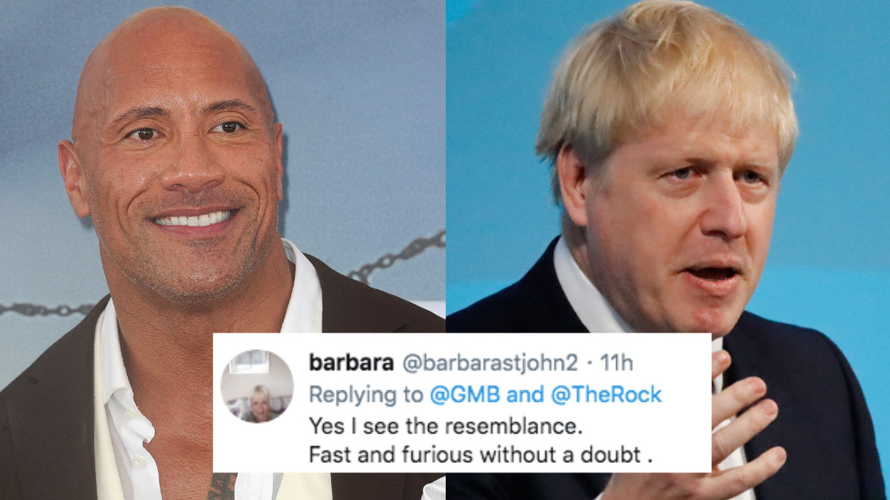 Dwayne Johnson Quickly Walks Back Joke About Boris Johnson Being His Cousin After It Backfires