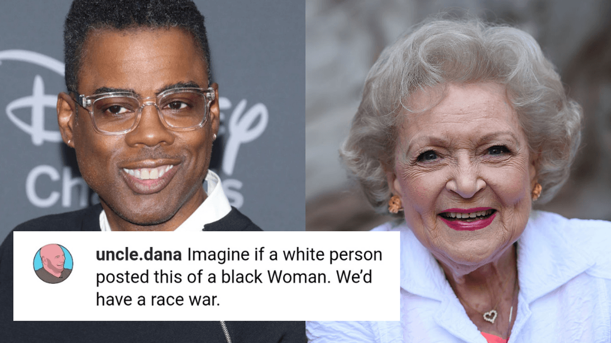 Chris Rock Sparks Debate About Racism After Sharing Betty White Meme About Mass Shootings