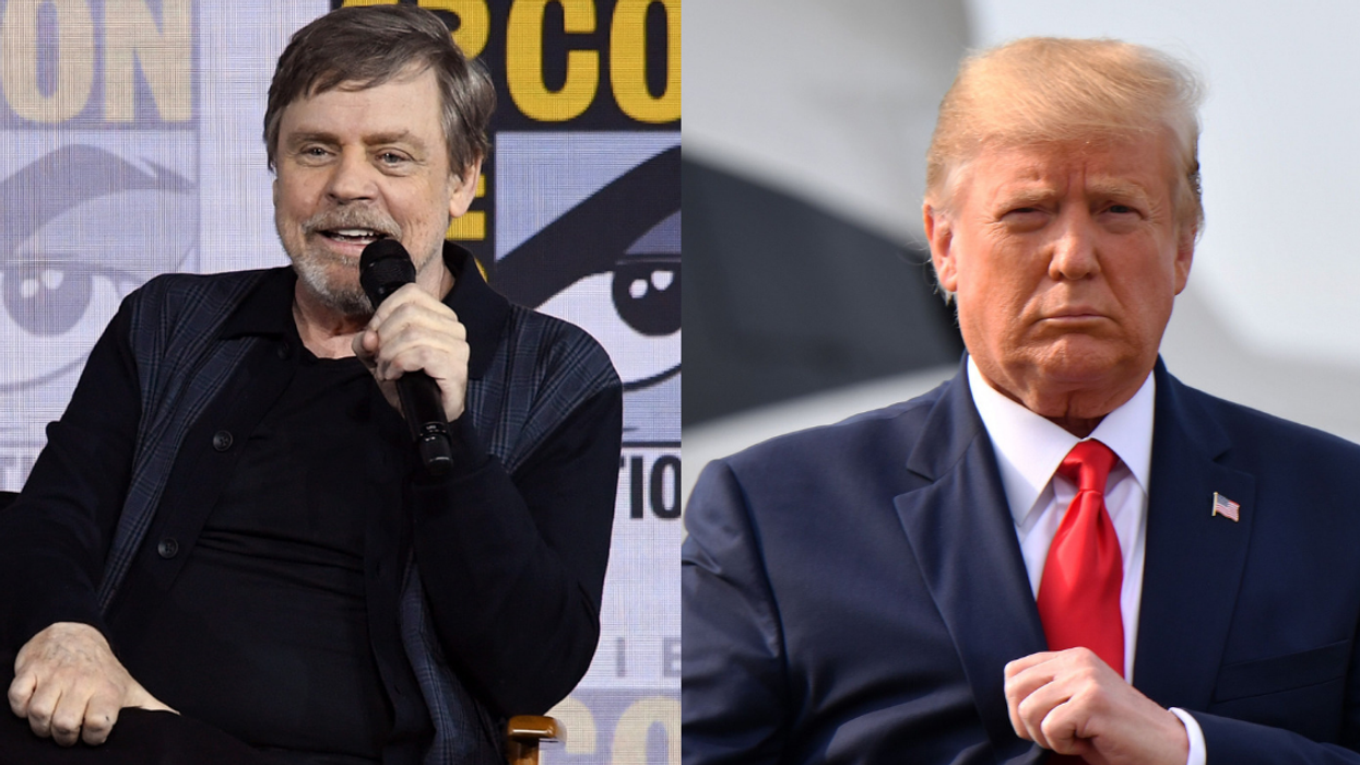 Mark Hamill Calls Out Trump's Lying With Math Question About Pinocchio's Nose