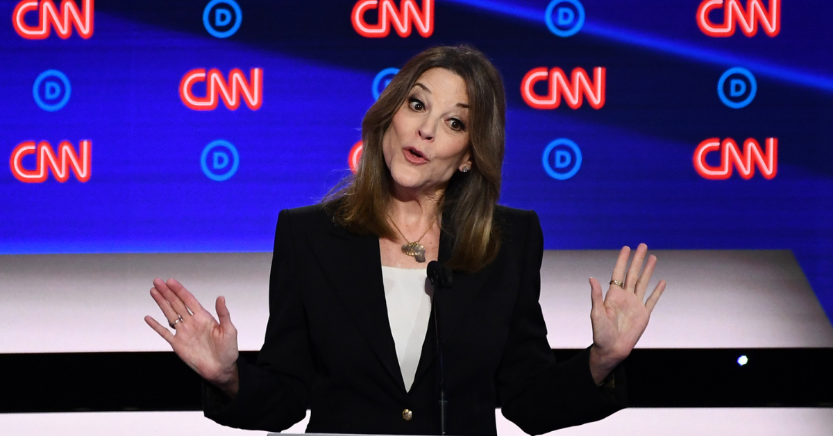 Marianne Williamson Credited 'The Power Of The Mind' For Changing Hurricane Dorian's Path In Now-Deleted Tweet