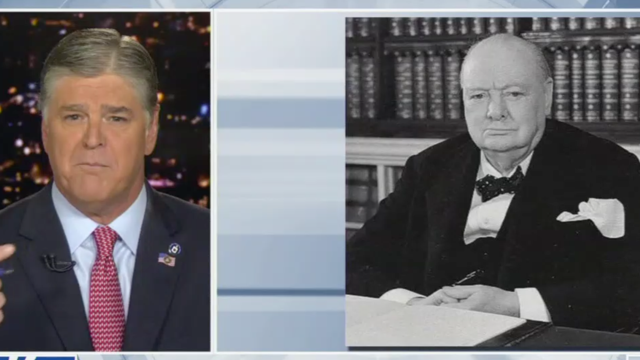 Sean Hannity Compared Trump's Canceled Meeting With The Taliban To Churchill's WWII Strategy