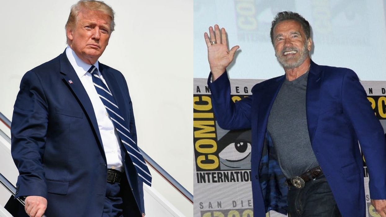 Arnold Schwarzenegger Claims Trump Is 'In Love' With Him And 'Wants To Be' Him In New Men's Health Interview