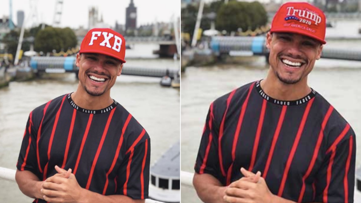 Former British 'Love Island' Contestant Stunned To Find His Instagram Photo Was Doctored To Sell Trump 2020 Hats