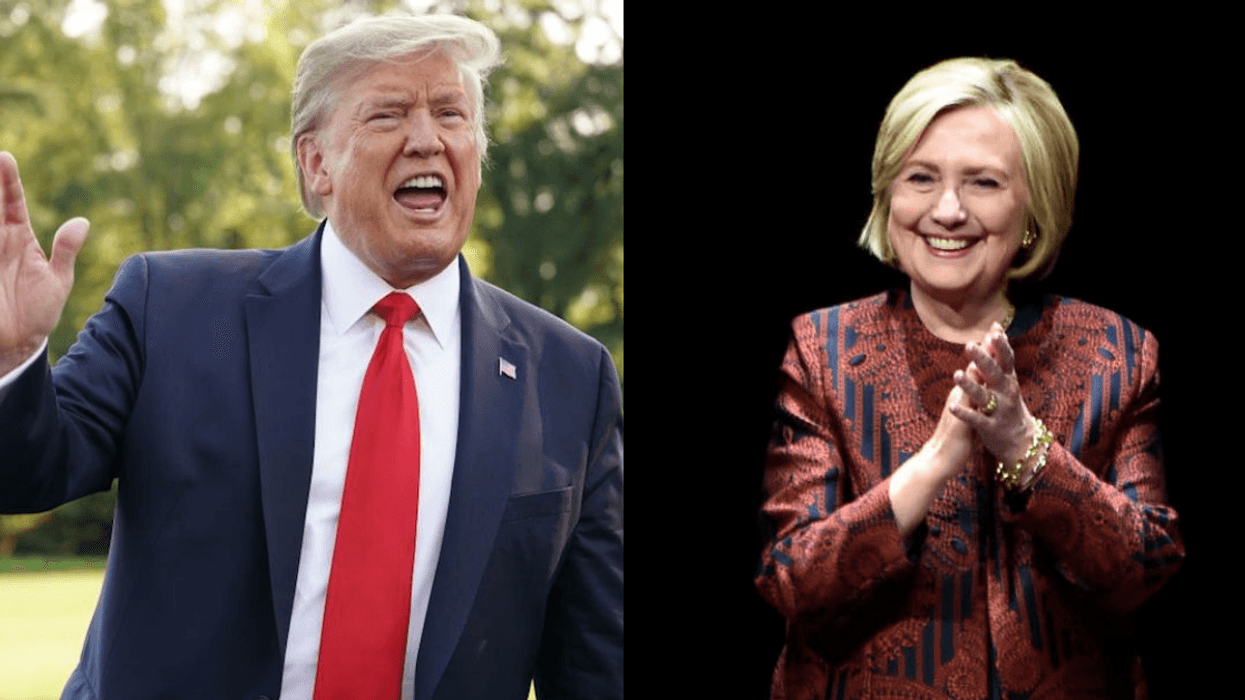 Trump Spouts Conspiracy Theory That Hillary Clinton's Deleted Emails 'Could Be' In Ukraine