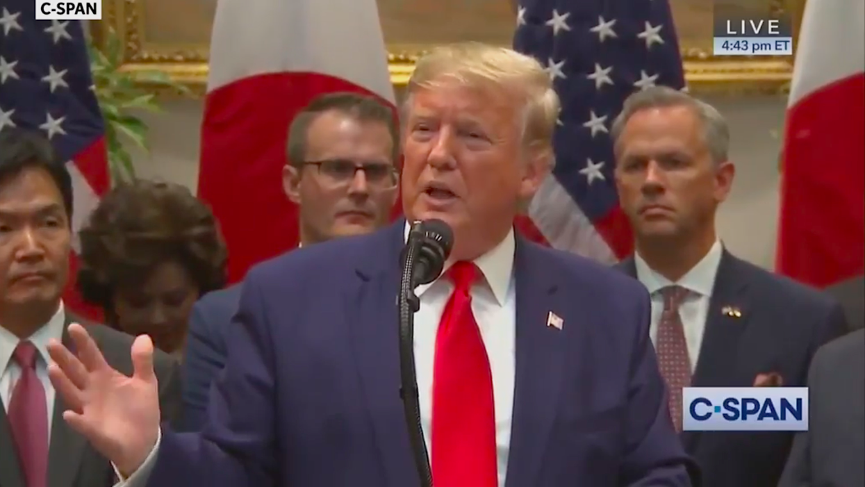 Trump Slammed After Claiming That The U.S. Military 'Did Not Have Ammunition' Until He Took Over