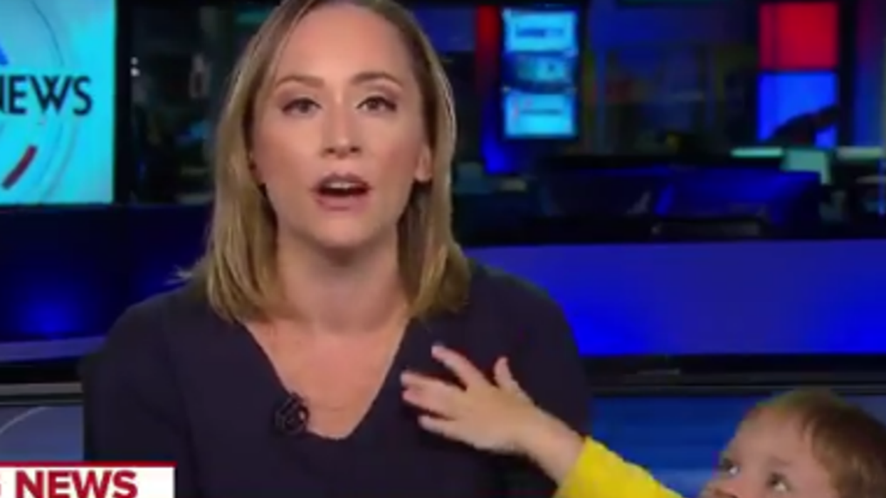 MSNBC Correspondent Adorably Interrupted By Her Son Coming To Say Hi During Live Report