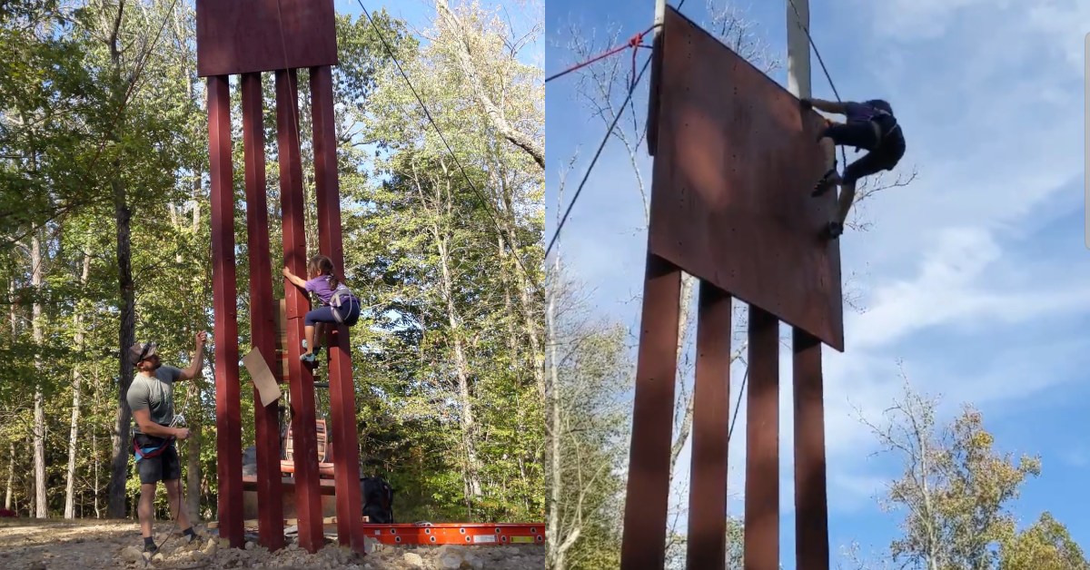 8-Year-Old Girl Shows How 'Impenetrable' Trump's Border Wall Actually Is By Easily Climbing Up And Over It