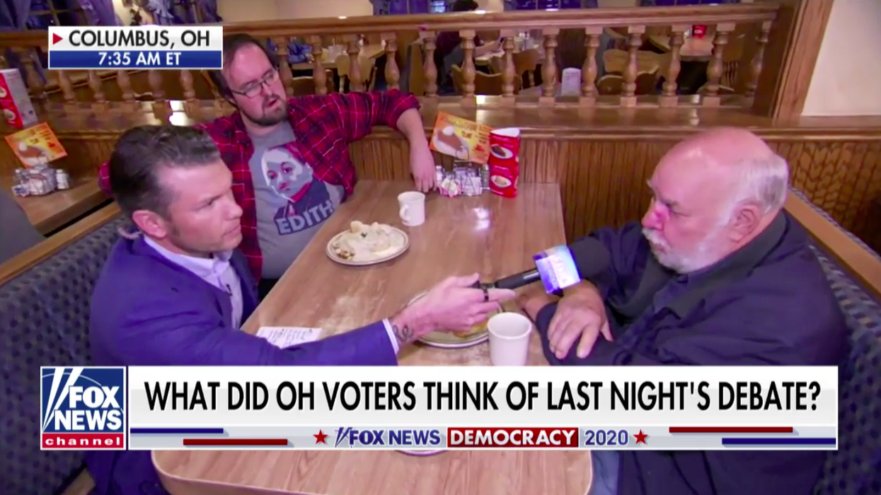 'Fox & Friends' Host Gets More Than He Bargained For After Guy At Ohio Diner Lays Down Some Truths About Income Inequality
