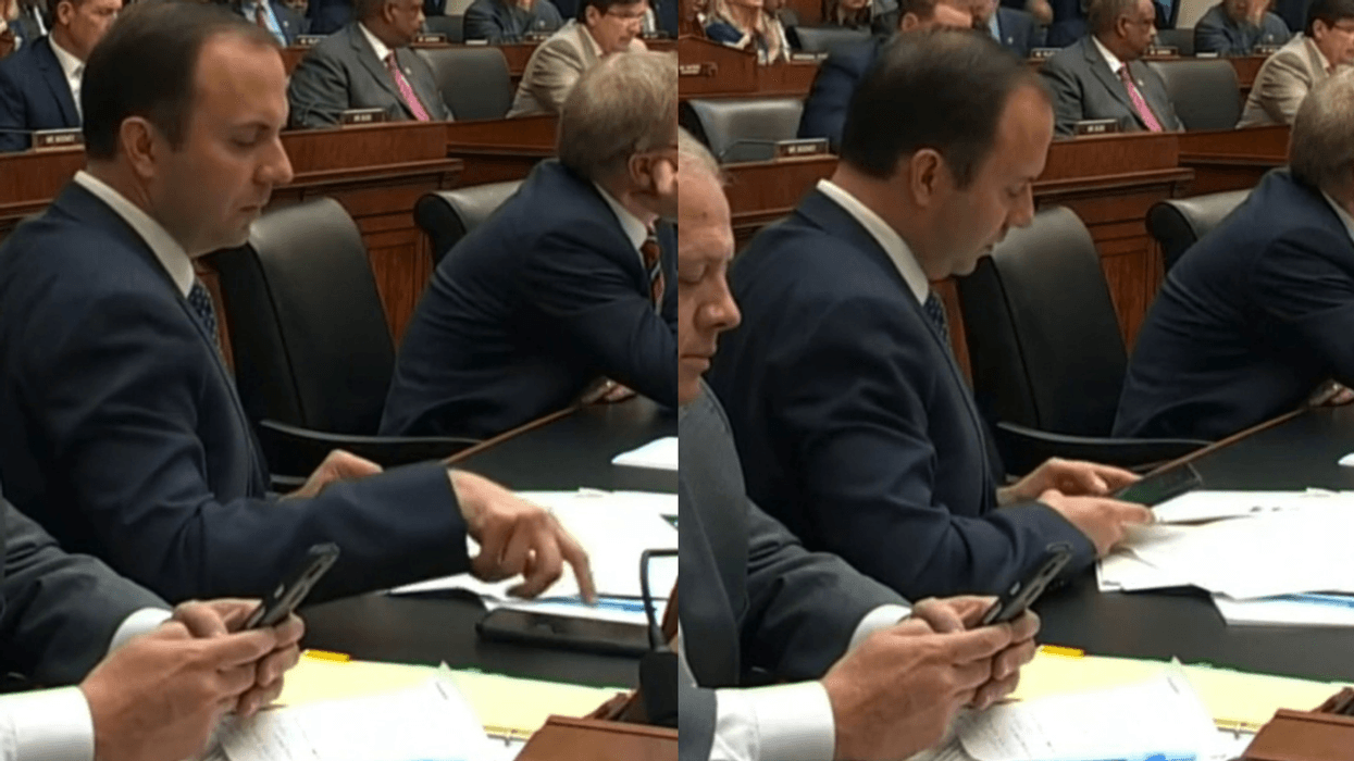 Congressman Roasted After Video Of Him Unlocking His Phone Gives Away His Weak Passcode