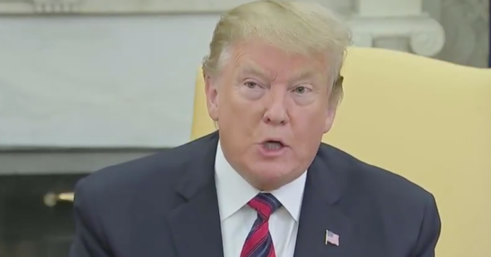 Donald Trump Was Just Asked if He Told Putin Not to Meddle in the 2020 Election and His Response Is Peak Trump