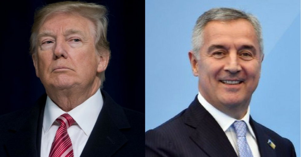 The Government of Montenegro Just Fired Back at Donald Trump and Totally Put Him to Shame
