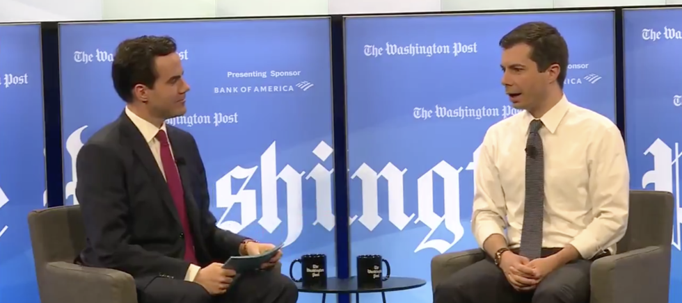 Pete Buttigieg Just Savaged Donald Trump for Faking a Disability, and He Makes a Good Point (edited)