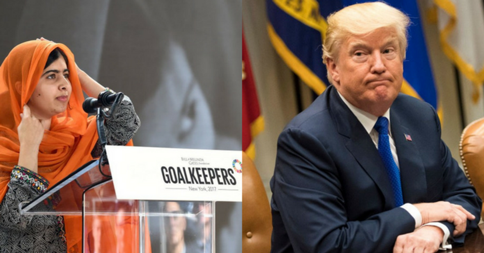 Malala Just Sent Donald Trump a Message on Women's Rights, and We Hope He's Listening