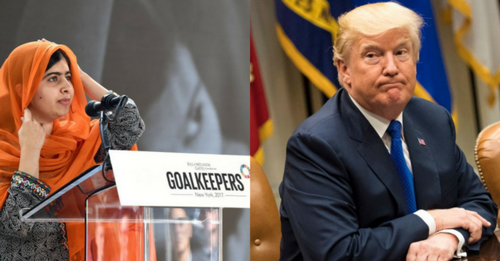 Malala Just Sent Donald Trump a Message on Women's Rights, and We Hope He's Listening