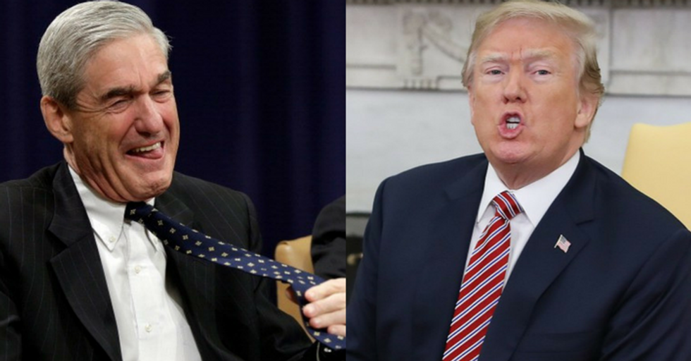 1 Year In, Trump Claims the Mueller Probe Is a 'Witch Hunt,' But CNN Has the Receipts