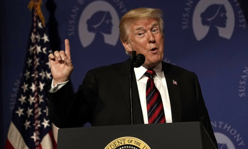 Donald Trump Just Blew Up Republicans' 2018 Midterm Messaging When He Called Out His Own Speech as BS