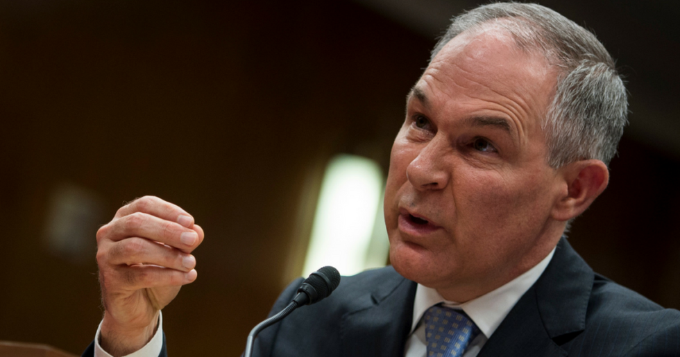 This Ethics Watchdog's One Word Reaction to Scott Pruitt's Resignation Is All of Us