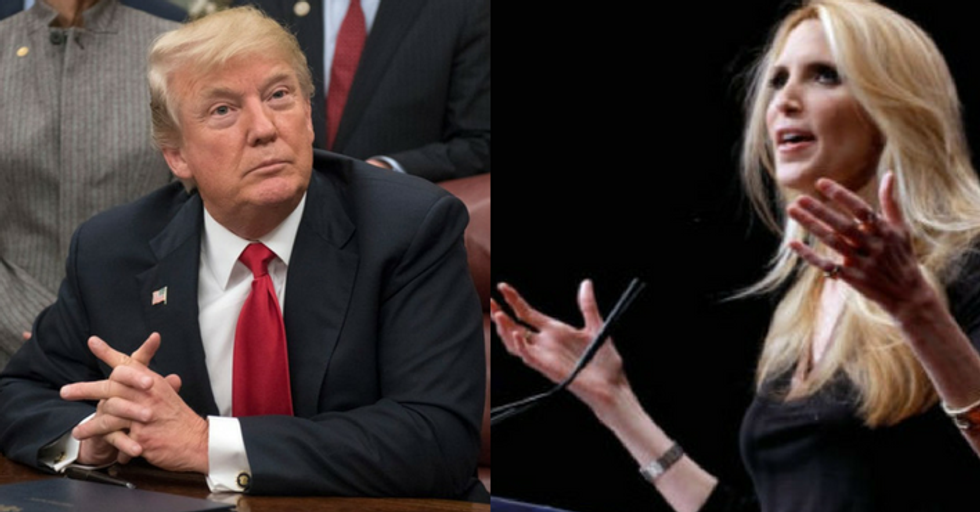 Ann Coulter Just Revealed How Long She Hopes Trump's Presidency Lasts, and, Yeah, She Is So Over Him