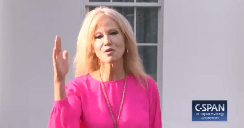 Kellyanne Conway Just Made a Questionable Comment About the White House Press Corps and Reporters Are Mocking Her Hard