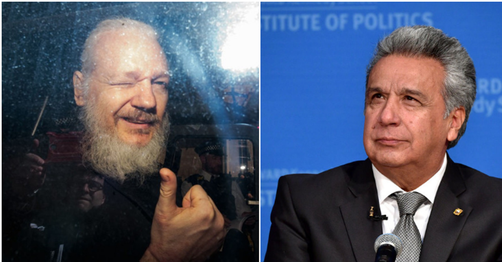 The President of Ecuador Just Went Off on Julian Assange, Explaining Why They Withdrew His Asylum Status, and We Totally Get It