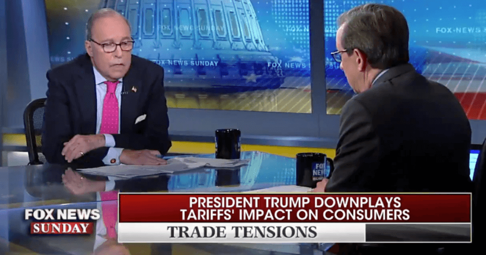 A Chief Trump Economic Advisor Just Admitted that Trump is Totally Wrong about China Paying for Tariffs and Trump Just Fired Back