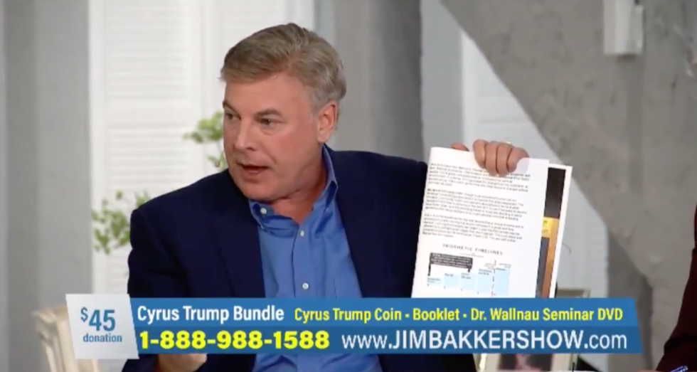 A Televangelist Just Tried to Sell a Decorative Trump Coin as a 'Point of Contact' with God and People Can't Stop Rolling Their Eyes