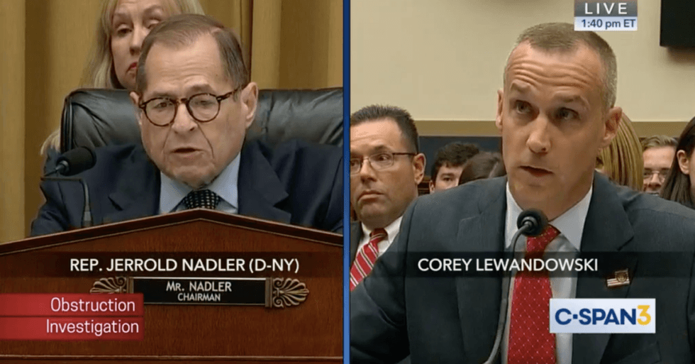 Trump's Former Campaign Manager Kept Saying the White House Instructed Him Not to Answer Questions, and Democrats Pounced
