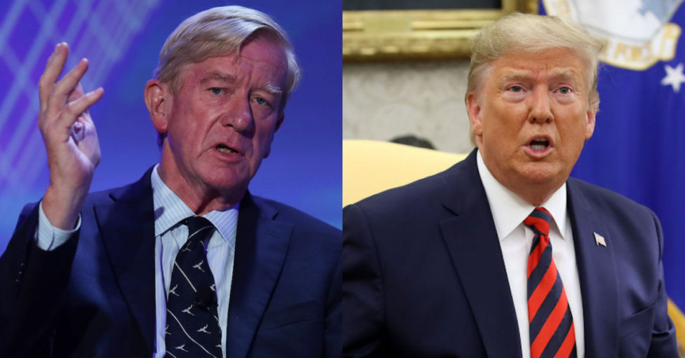 Trump Primary Challenger Accuses Trump of Committing Treason and Says the 'Only Penalty' Is 'Death'